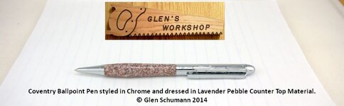 IMGP5573 GlensWorkshop Etsy ballpoint pen chrome lavender pebble counter top material.jpg