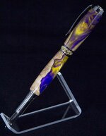 Louisiana Burl Fiji Jr. Antony Handmade Pen Black TN 22kt Gold.jpg