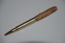 Pens - Bullet Brass - Pine Cone Top.jpg