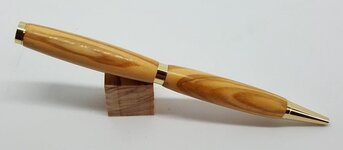 Wood Pens - Olivewood and Gold Fittings4.jpg