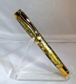 2012 4 3 Forsythia, Two Pens with Dee's Florantine 019.jpg