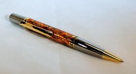 2012 4 3 Forsythia, Two Pens with Dee's Florantine 012.jpg
