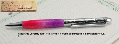IMGP2401 Etsy Handmade Coventry Pen Chrome Hawaiian Hibiscus Acrylic.jpg
