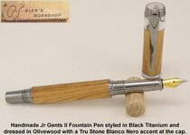 IMGP2465 Etsy Handmade Jr Gents II Fountain Pen Black Titanium Olivewood.jpg