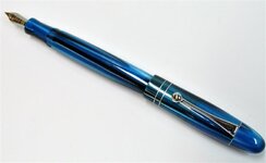 BlueBlack Stripes Custom FP 005 (Small).JPG