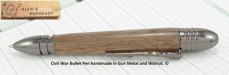 IMGP4106 Etsy Civil War Bullet Pen handmade gun metal walnut 1000.jpg