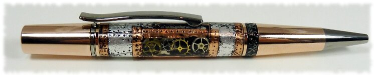 Steampunk Aero Rose Gold & Black Ti Copper Trim and 2 gear panels 2 SP10.jpg