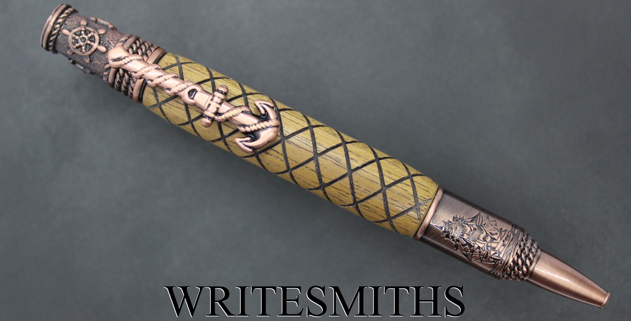 21.126 Nautical Twist Pen with engraving