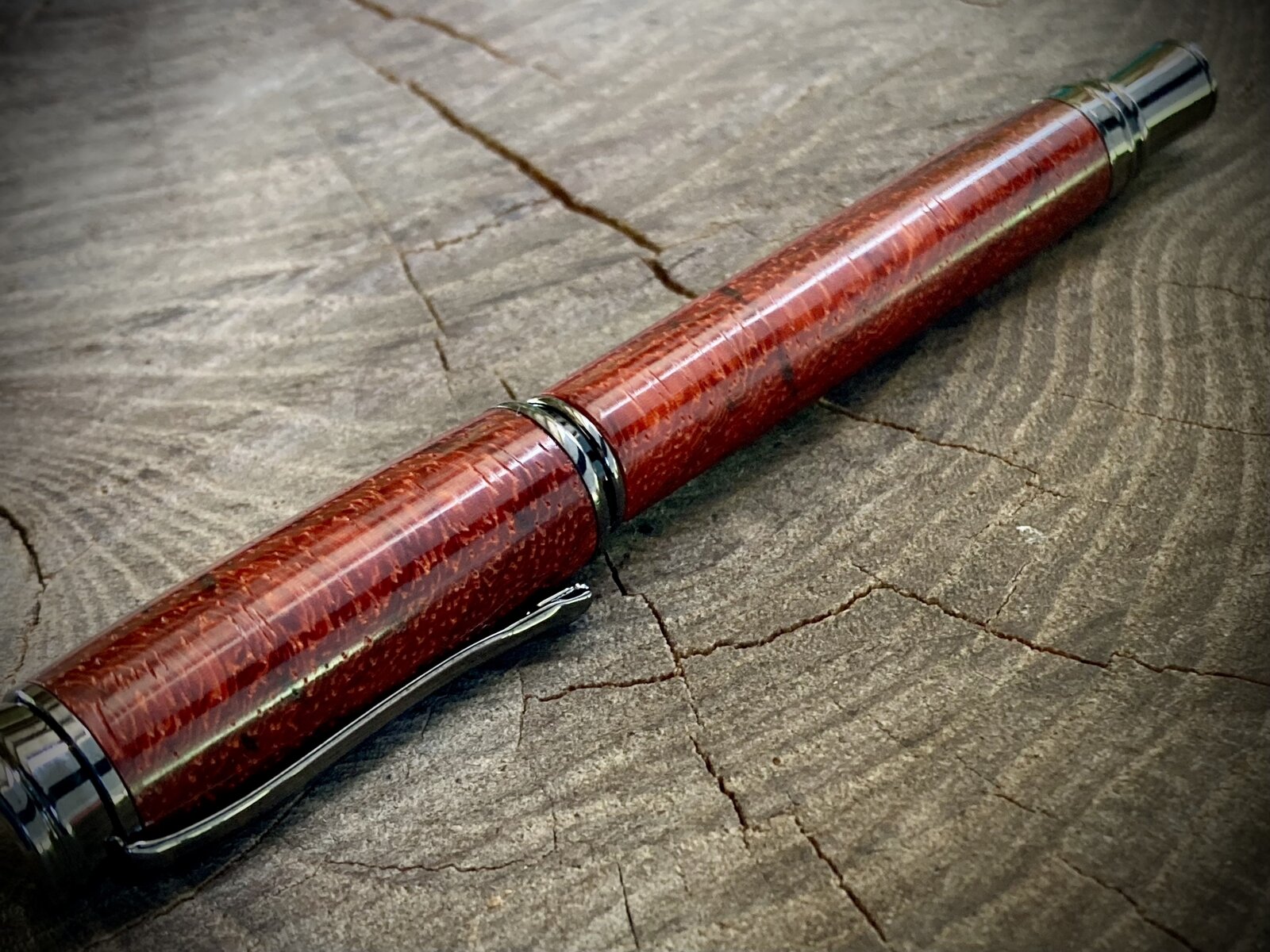 #0612 - Crosscut Padauk Magnetic Fountain Pen 2024-07-01 002 (2560x1920).jpg