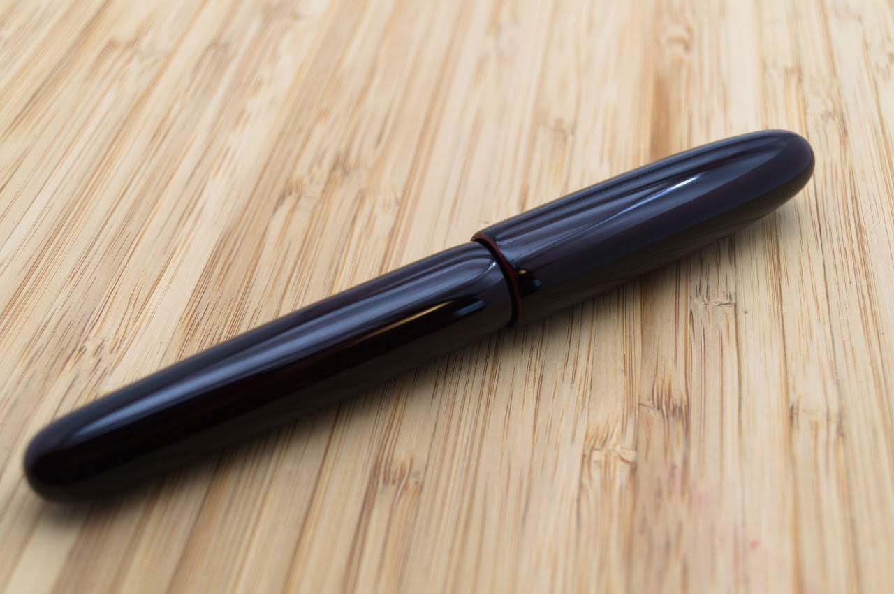Bonita Urushi Aka Tamenuri penteopens.com handmadepens urushi7.jpg