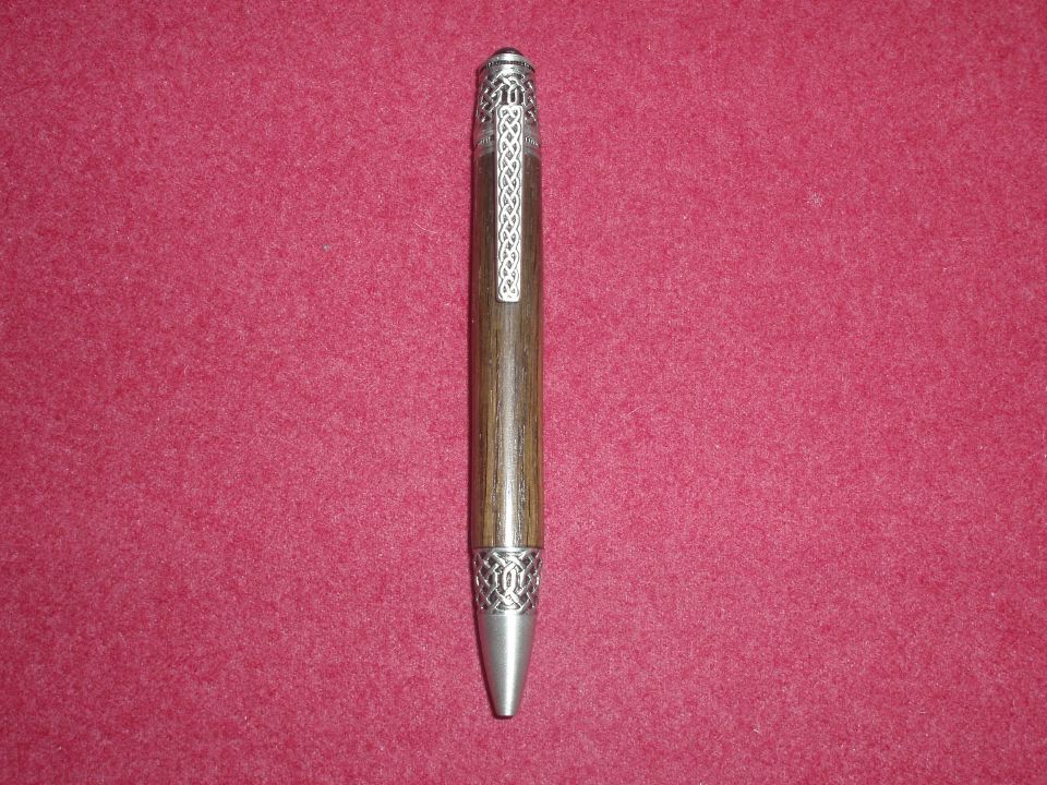 Celtic Pen in Bog Oak.JPG
