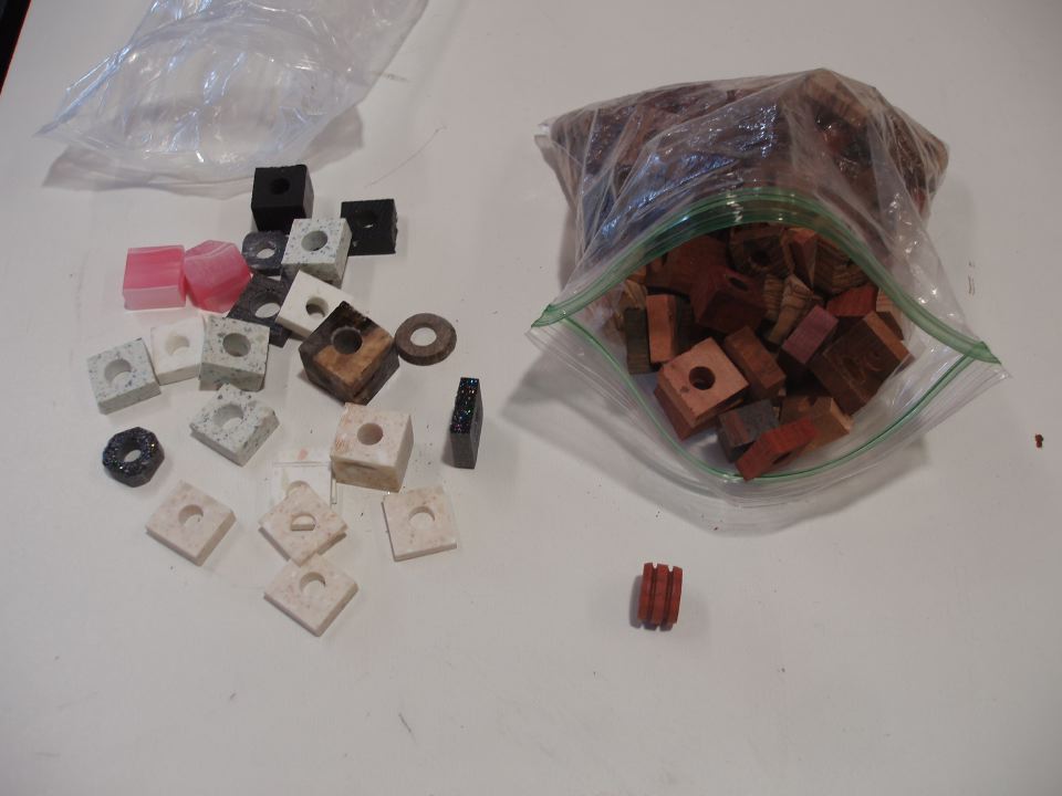 Pen Blank Cutoffs and Bead.JPG