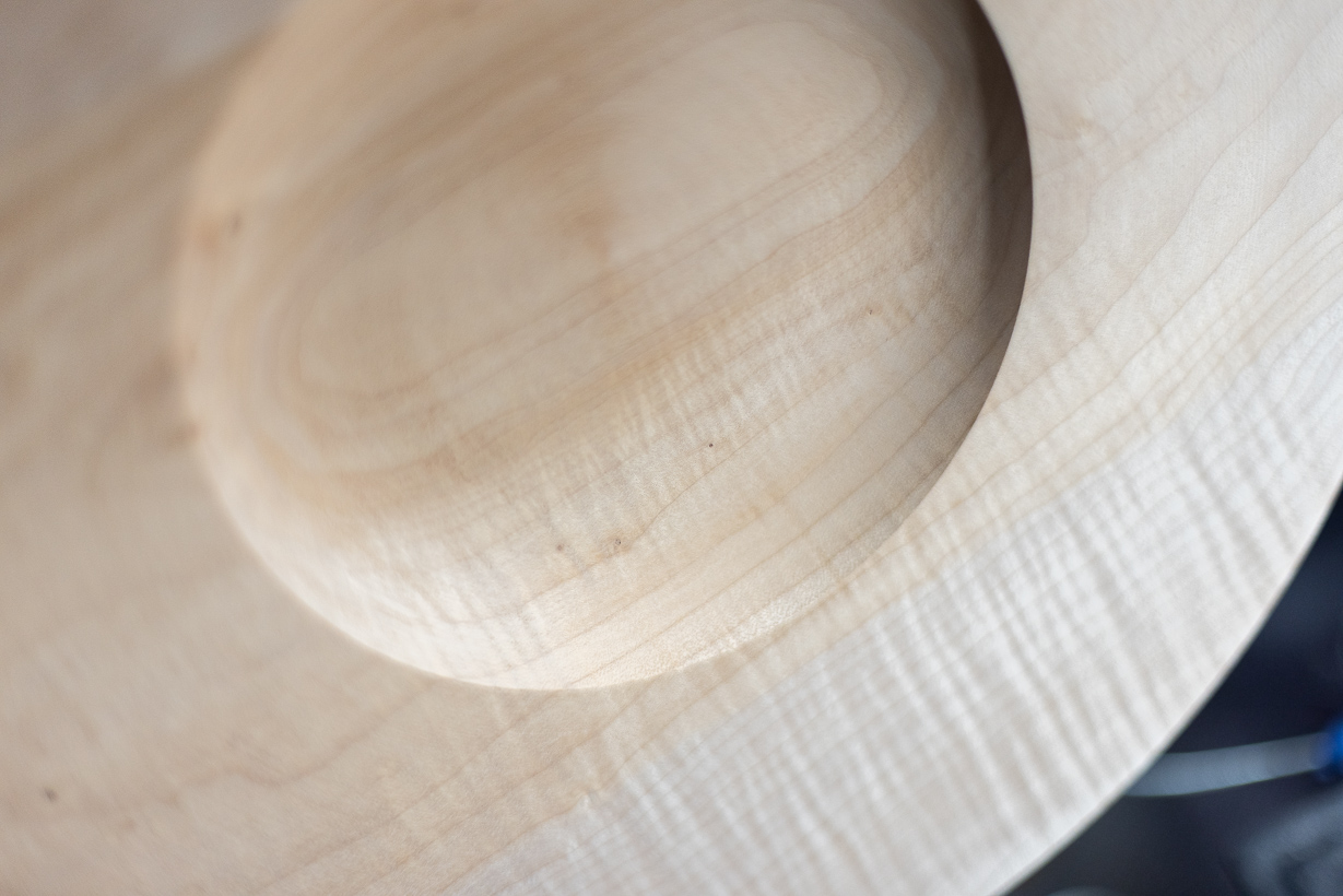 Ripple Figured Maple Platter 14 inch-3.jpg