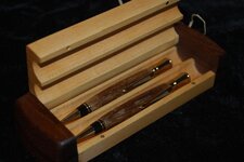 Pen Set - #287 11-18-13 U.S.S. Teak Deck Wood 4.jpg