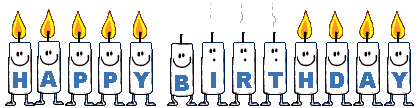 Happy Birthday Animation Candles.gif