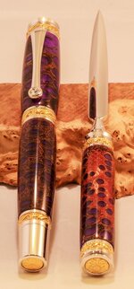 Purple Dwarf Banksia Roman Harvest Fountain Pen Kit 1.jpg
