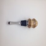 zebrawood bottle stopper.JPG