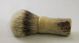Moose Antler Silver Tip Shaving Brush 1.jpg