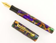 Custom Full Spectrum Lava Explosion Fountain Pen_3.jpg