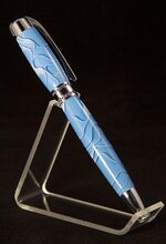 Handmade Princess Pen Lucitylic Baby Blue Chrome.jpg