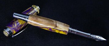 Jr. Antony Pen Fiji Louisiana Burl Black TN 22kt Gold Open (5).jpg