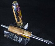 Jr. Antony Pen Fiji Louisiana Burl Black TN 22kt Gold Open.jpg
