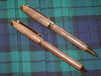 Walnut His Hers - Gold Euro and Mini Euro.jpg