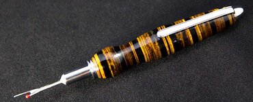 Seam Ripper Tri-Color Leather and Chrome - Small Blade.jpg