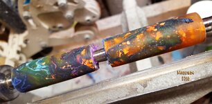 SilkCastBlanksOnLathe,1,markison,2016,800px.jpg