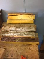 osage striker and pen blanks.JPG
