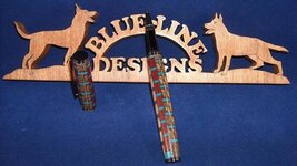 Traditional Rollerball in Blue Segmented Amalgam-Mutt - open.JPG