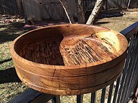 Spalted Oak Bowl # 3 pic 1.JPG