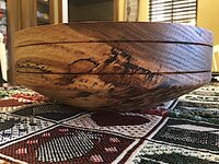 Spalted Oak Bowl #3 pic 3.JPG