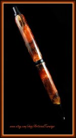 Black Comfort Pencil & Bits of Pine Cone Cast Blank BF+.jpg