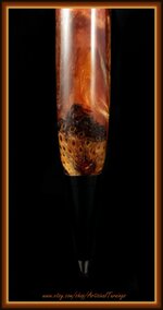 Black Comfort Pencil & Bits of Pine Cone Cast Blank BCF+.jpg