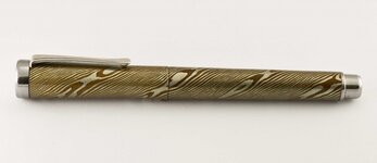 Mokume Gane Double Twist Custom Fountain Pen_1.jpg