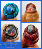 HandmadeFlameworkedMarbleToppedBottleStoppers,Closeups,markison,2019,1200px.jpg