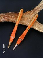 Slimline Cobalt  Gold Twist Pen - Cherry Twins.jpg