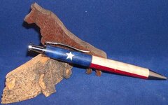Long Click Black Ti My 1st Texas Flag.JPG