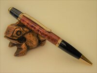 20190506-06  24Kt Gold Gatsby Ball Point Pen - Molten Bronze (2).JPG