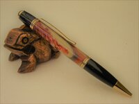 20190506-07 24Kt Gold Gatsby Ball Point Pen - Earths Core .JPG