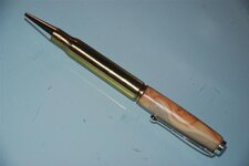 Pens - 1-28-10 Brass Bullet Manzanita silver A+.jpg