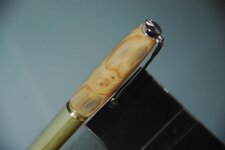 Pens - 1-28-10 Brass Bullet Manzanita silver A+++.jpg