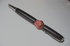 Pens - 2-4-10 X Cut Ark Black Walnut, Red Band.jpg Pens - 2-4-10 X Cut Ark Black Walnut, Red Band.jpg