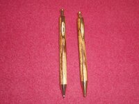 Long Wood Zebrawood Pen Pencil 1.JPG