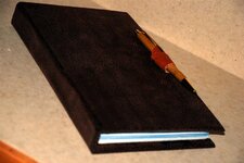 Journal - 2-20-10 Dark Simulated Leather, blue pages, pencil.jpg