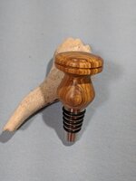 Olive wood bourbon stopper.jpg Olive wood bourbon stopper.jpg