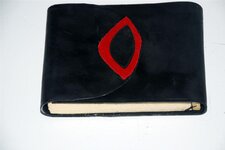 Journal - 4-30-10 Black 5-6 oz. Red Leather Latch.jpg