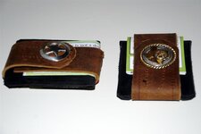 Wallet 7-13-10 Black w Bronw Strap-State of Texas.jpg