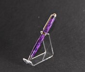 Eurostyle chrome purple sparkle blank Allison 1.JPG